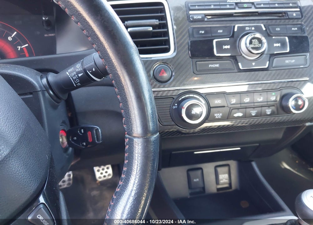 2013 HONDA CIVIC SI VIN: 2HGFG4A53DH706700