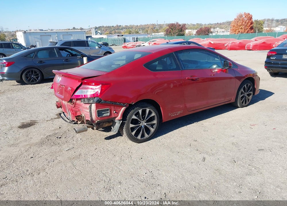2013 HONDA CIVIC SI VIN: 2HGFG4A53DH706700
