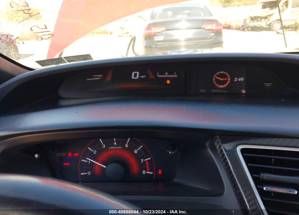 2013 HONDA CIVIC SI VIN: 2HGFG4A53DH706700