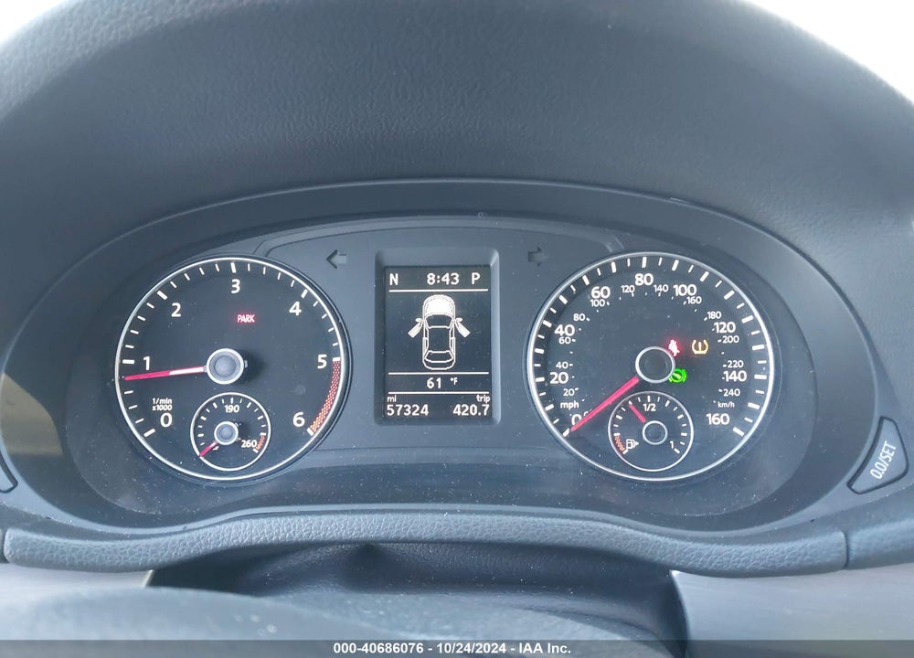 2015 VOLKSWAGEN PASSAT 2.0L TDI SE VIN: 1VWBV7A32FC064816