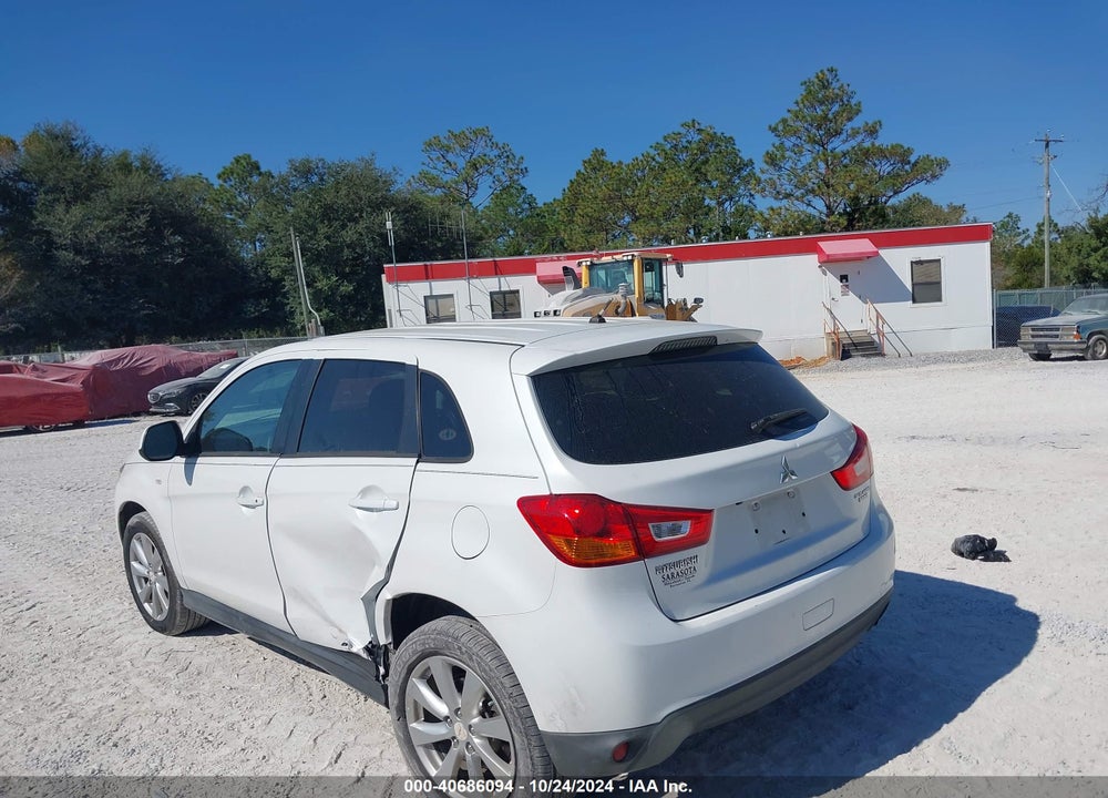 2015 MITSUBISHI OUTLANDER SPORT ES VIN: 4A4AP3AU4FE045269