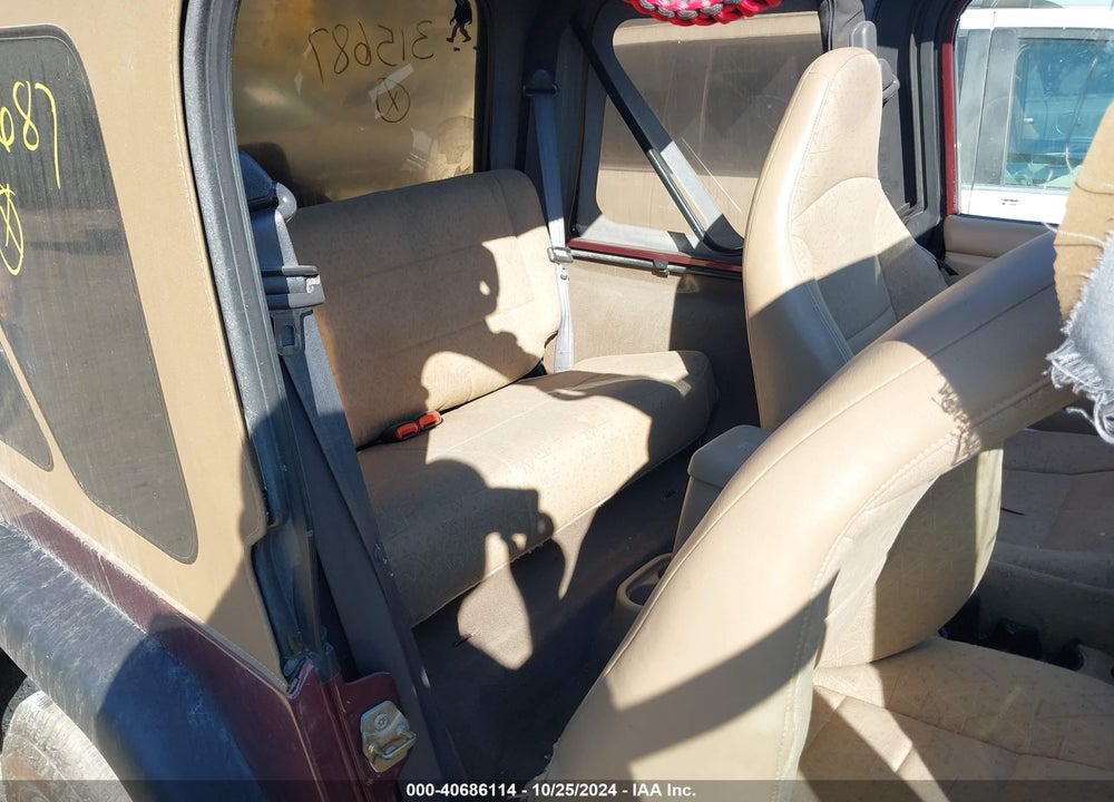 2001 JEEP WRANGLER SPORT VIN: 1J4FA49S51P315687