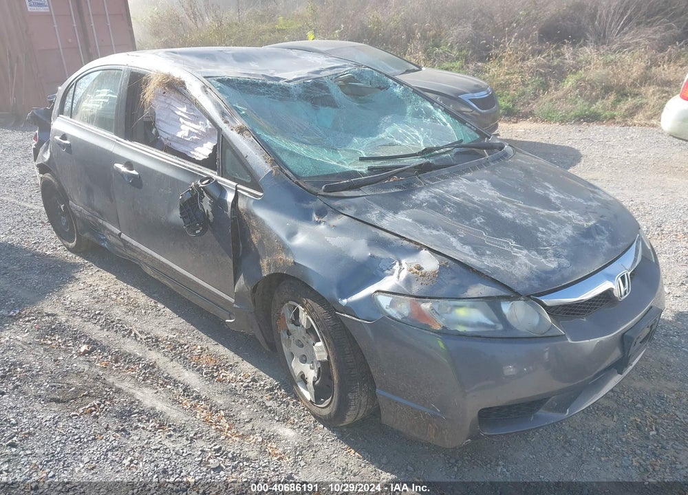 2010 HONDA CIVIC LX VIN: 2HGFA1F55AH538871