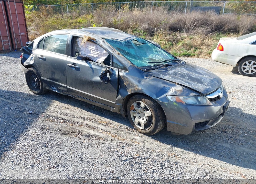 2010 HONDA CIVIC LX VIN: 2HGFA1F55AH538871