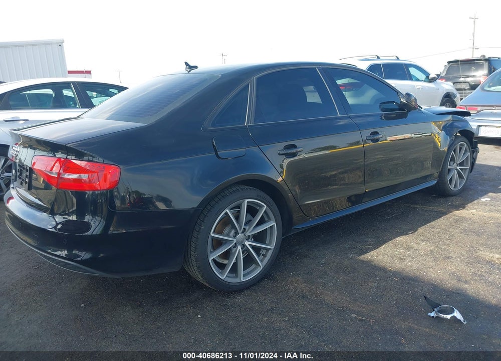 2016 AUDI A4 2.0T PREMIUM VIN: WAUAFAFL6GN017809