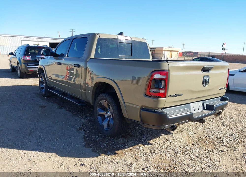 2020 RAM 1500 LONE STAR 4X4 5'7 BOX VIN: 1C6SRFFT1LN301023