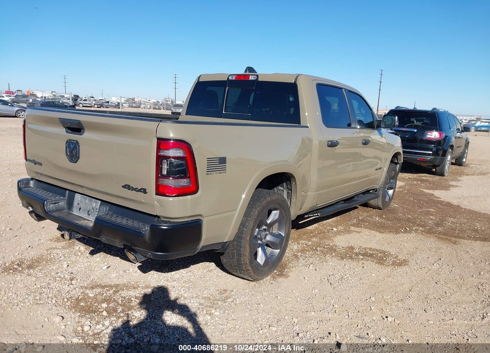 2020 RAM 1500 LONE STAR 4X4 5'7 BOX VIN: 1C6SRFFT1LN301023