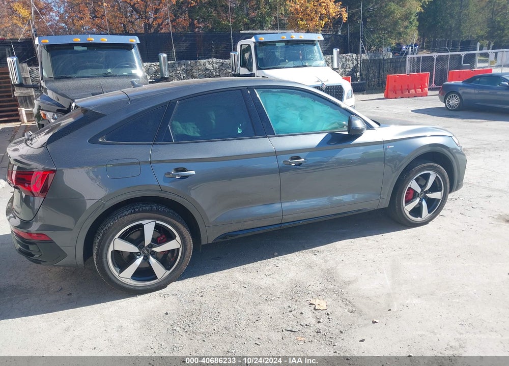2024 AUDI Q5 SPORTBACK PREMIUM PLUS 45 TFSI S LINE QUATTRO S TRONIC VIN: WA15AAFY2R2018517