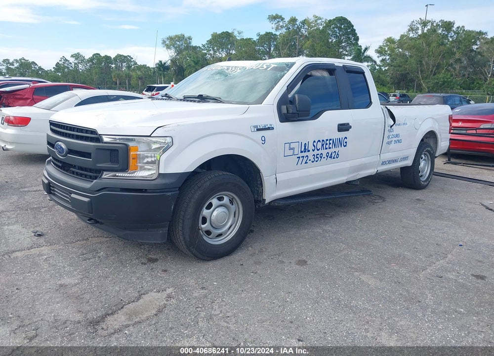 2020 FORD F-150 XL VIN: 1FTEX1E52LKE91580