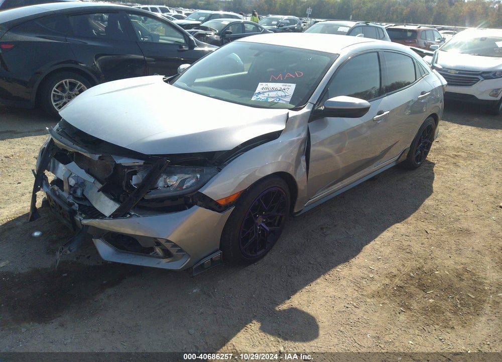 2018 HONDA CIVIC SPORT VIN: SHHFK7G44JU208924