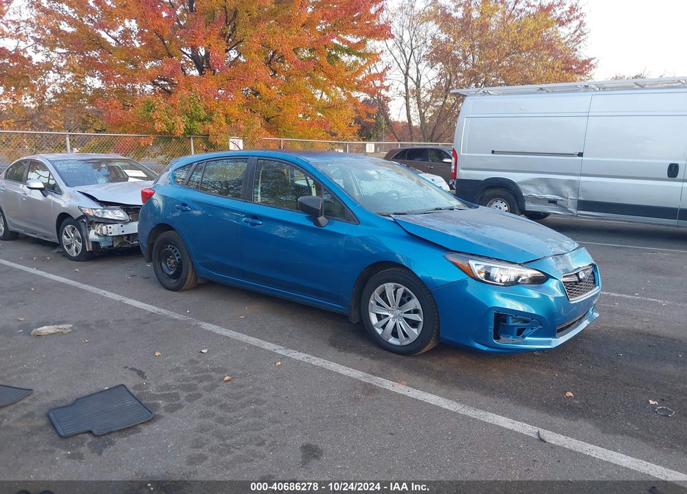 2017 SUBARU IMPREZA 2.0I VIN: 4S3GTAA68H3700955