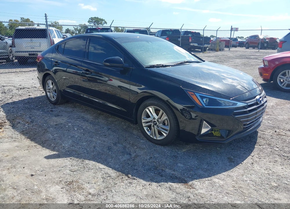 2019 HYUNDAI ELANTRA SEL VIN: 5NPD84LF9KH490266