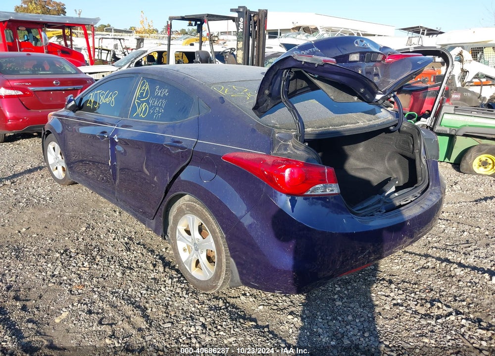 2013 HYUNDAI ELANTRA LIMITED VIN: 5NPDH4AE3DH229762