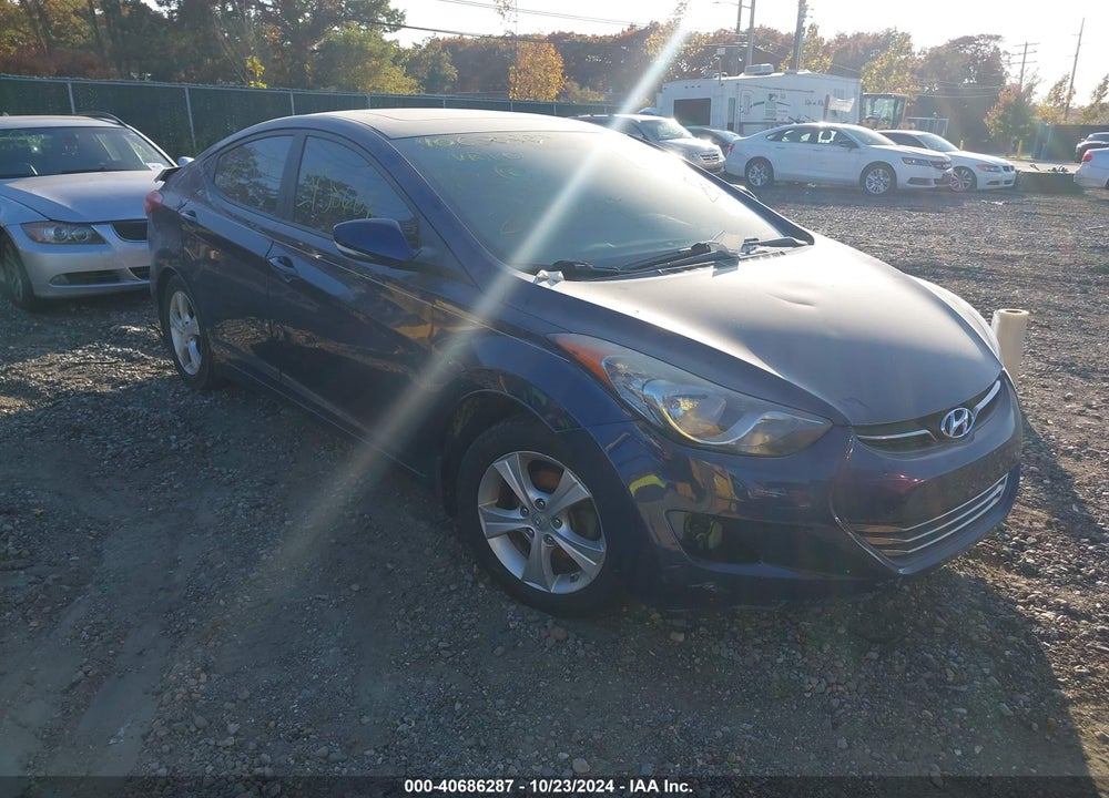 2013 HYUNDAI ELANTRA LIMITED VIN: 5NPDH4AE3DH229762