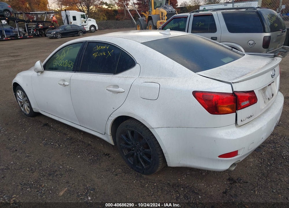 2008 LEXUS IS 250 VIN: JTHCK262185023179