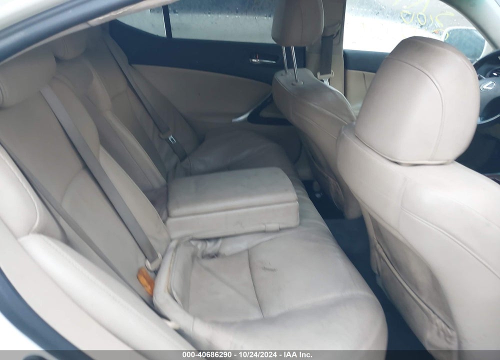 2008 LEXUS IS 250 VIN: JTHCK262185023179