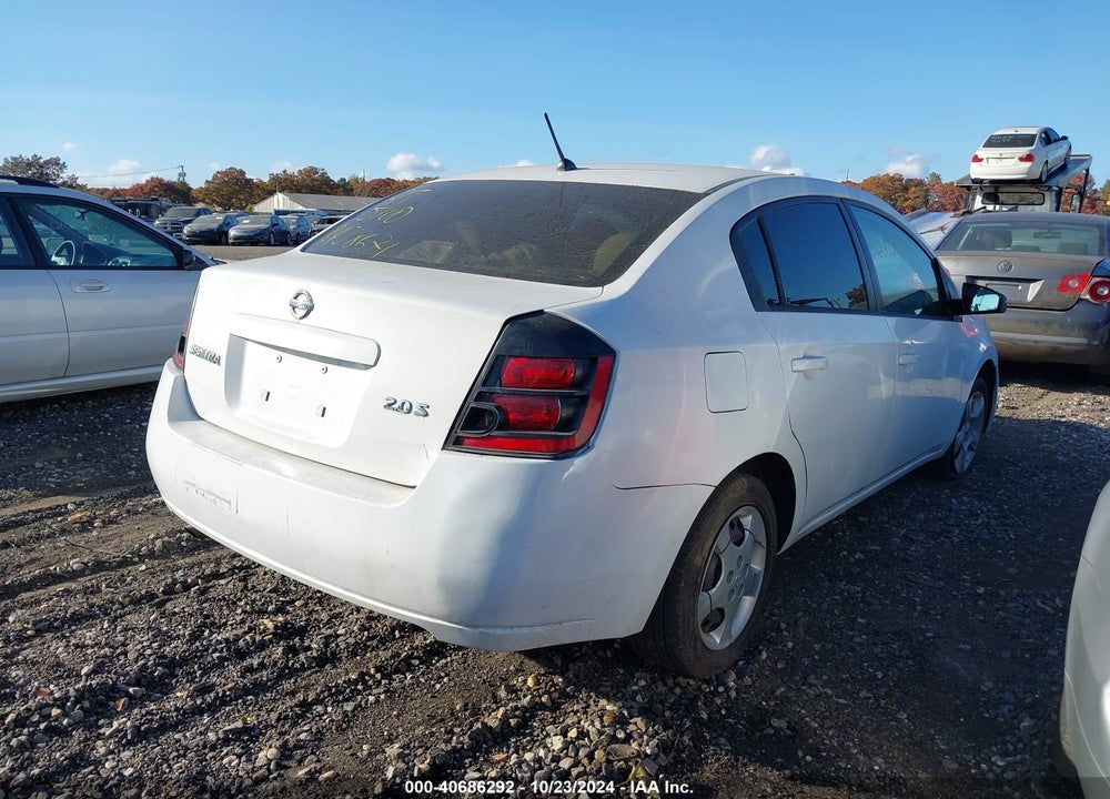 2007 NISSAN SENTRA 2.0S VIN: 3N1AB61E57L600993