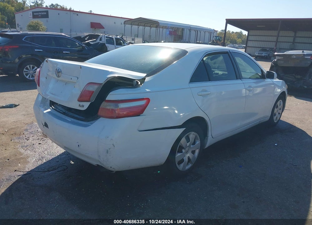 2007 TOYOTA CAMRY LE VIN: 4T1BE46K67U550778