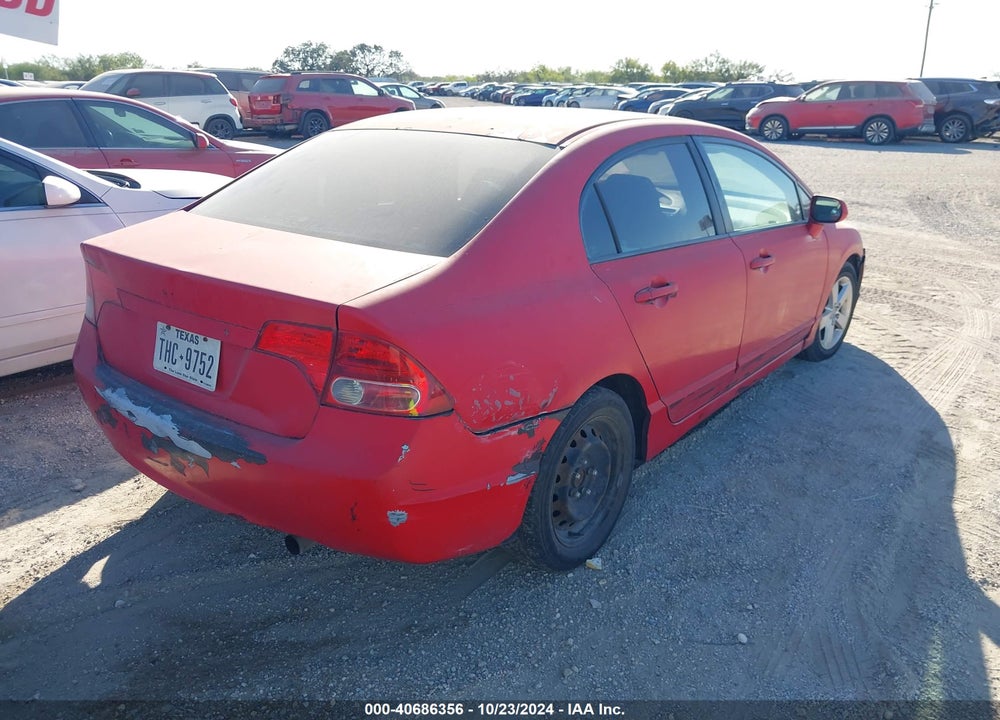 2007 HONDA CIVIC LX VIN: 1HGFA16597L087441