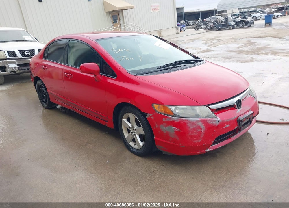 2007 HONDA CIVIC LX VIN: 1HGFA16597L087441
