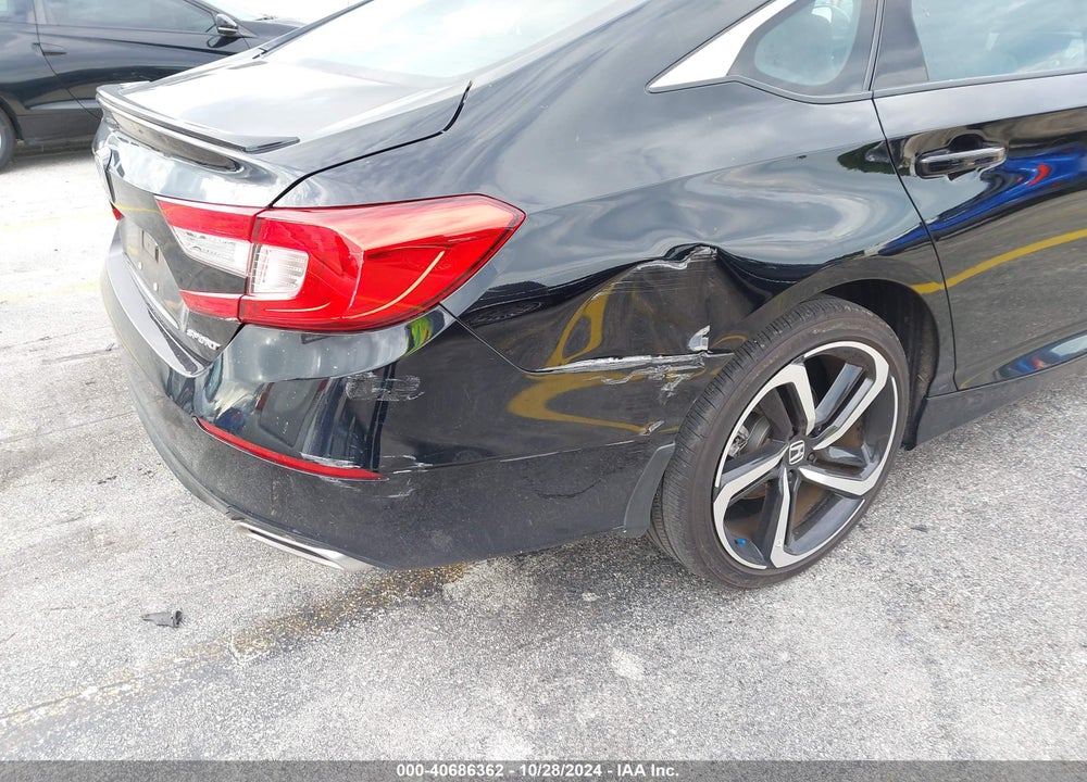 2022 HONDA ACCORD SPORT VIN: 1HGCV1F38NA109640