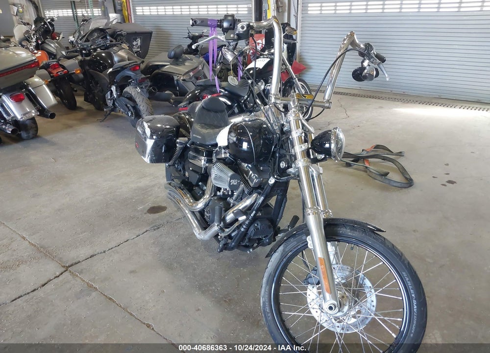 2014 HARLEY-DAVIDSON FXDWG DYNA WIDE GLIDE VIN: 1HD1GPM16EC325042