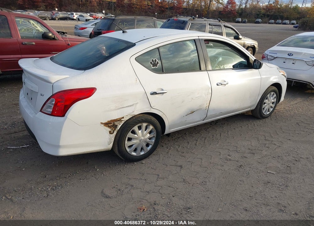 2019 NISSAN VERSA 1.6 SV VIN: 3N1CN7AP4KL860138