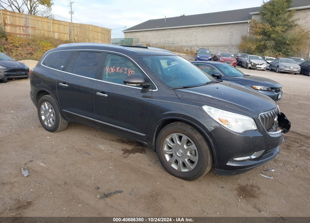 2016 BUICK ENCLAVE LEATHER VIN: 5GAKVBKD6GJ203017