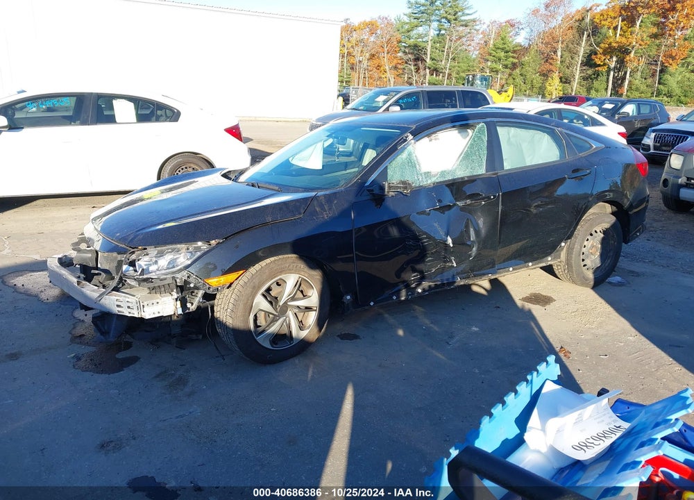 2018 HONDA CIVIC VIN: 2HGFC2F57JH558216