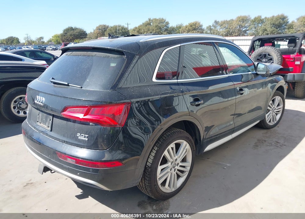 2018 AUDI Q5 2.0T PREMIUM/2.0T TECH PREMIUM VIN: WA1BNAFY5J2243624