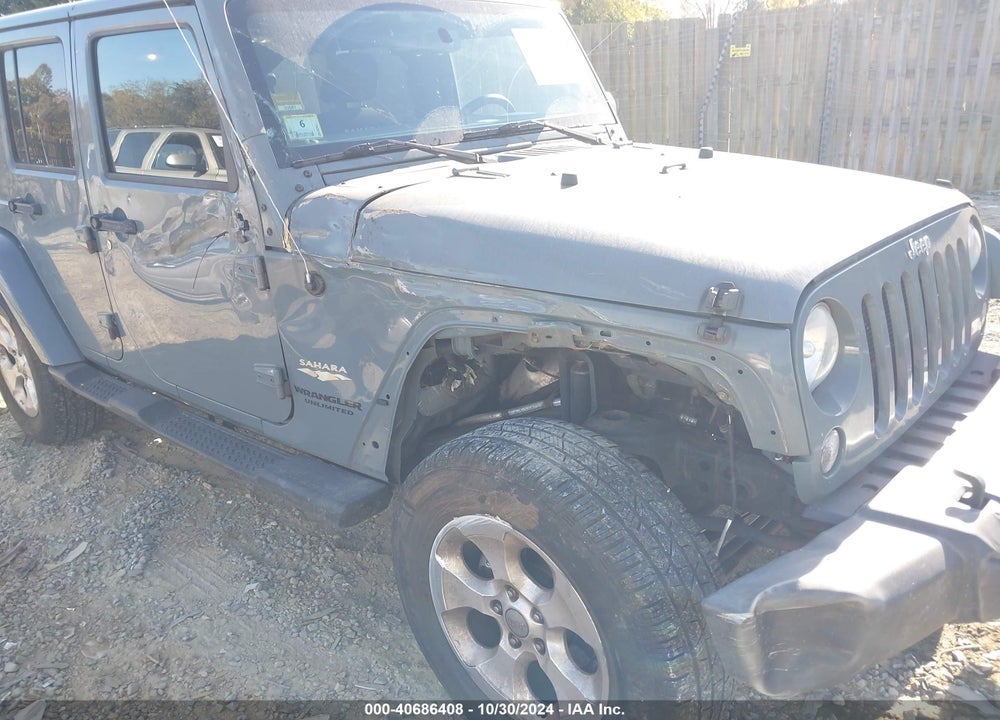 2015 JEEP WRANGLER UNLIMITED SAHARA VIN: 1C4HJWEG7FL622952
