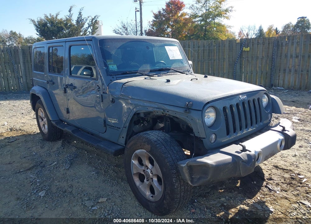 2015 JEEP WRANGLER UNLIMITED SAHARA VIN: 1C4HJWEG7FL622952