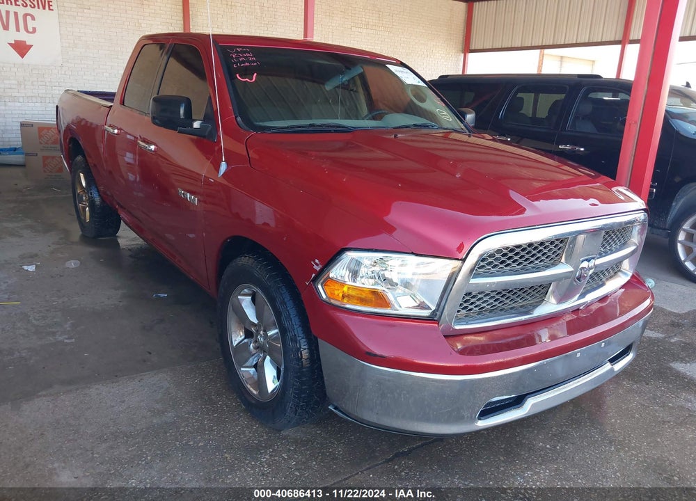2010 DODGE RAM 1500 SLT/SPORT/TRX VIN: 1D7RB1GP9AS247376