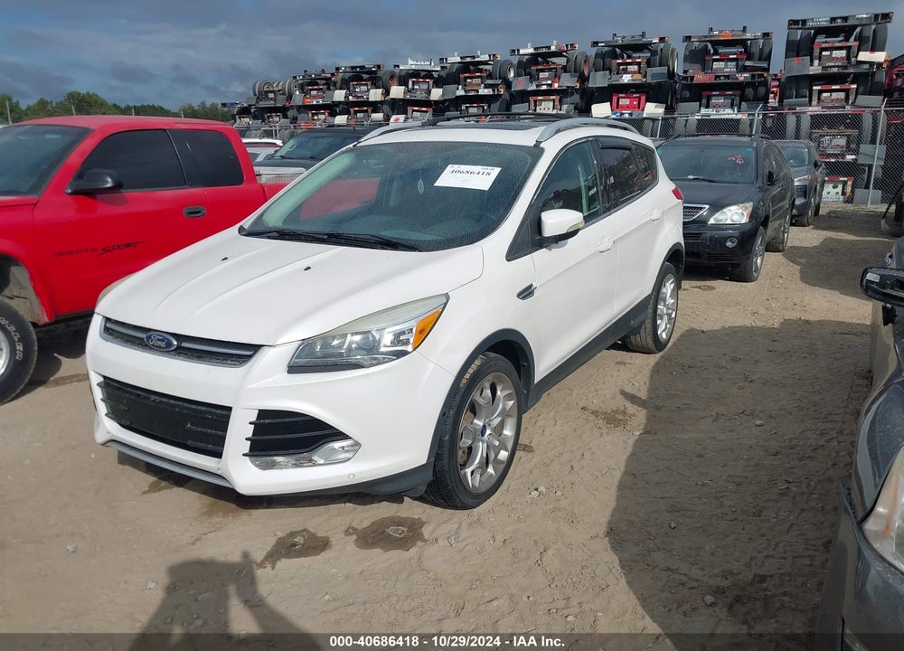 2013 FORD ESCAPE TITANIUM VIN: 1FMCU0J9XDUB51291