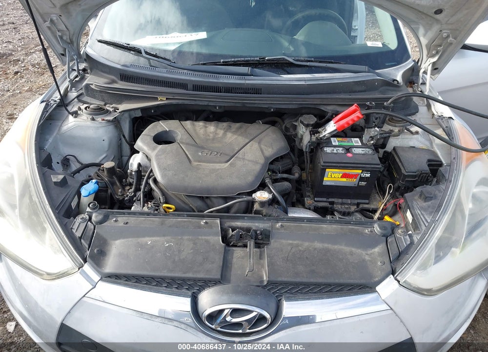 2012 HYUNDAI VELOSTER BASE W/BLACK VIN: KMHTC6AD6CU042397