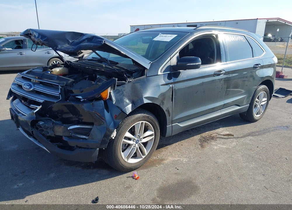 2015 FORD EDGE SEL VIN: 2FMTK4J90FBB32805