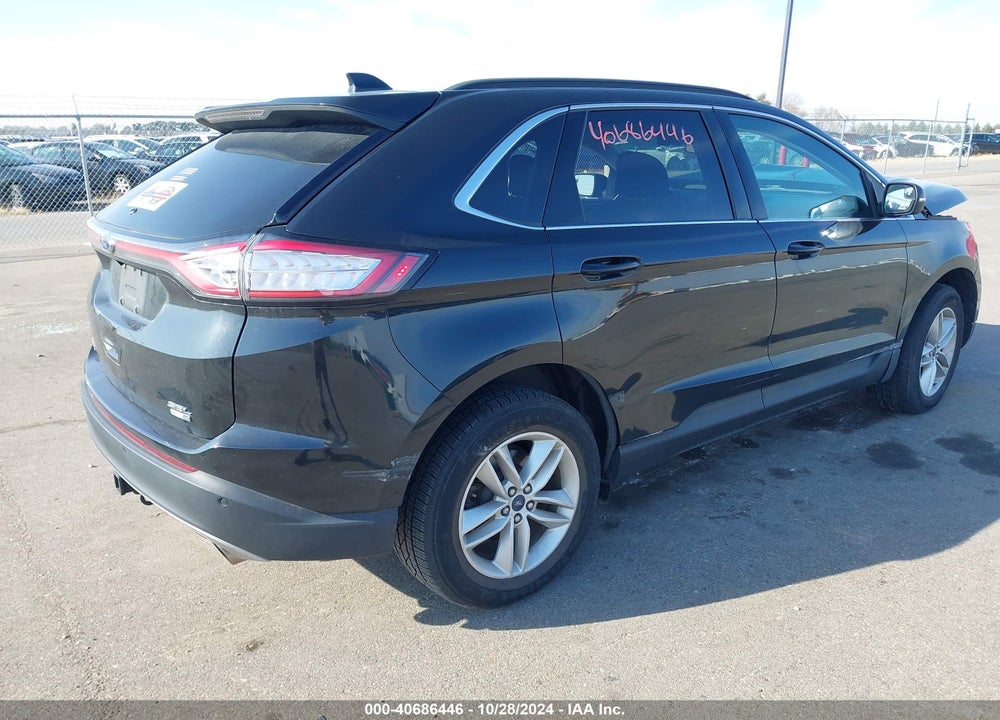 2015 FORD EDGE SEL VIN: 2FMTK4J90FBB32805