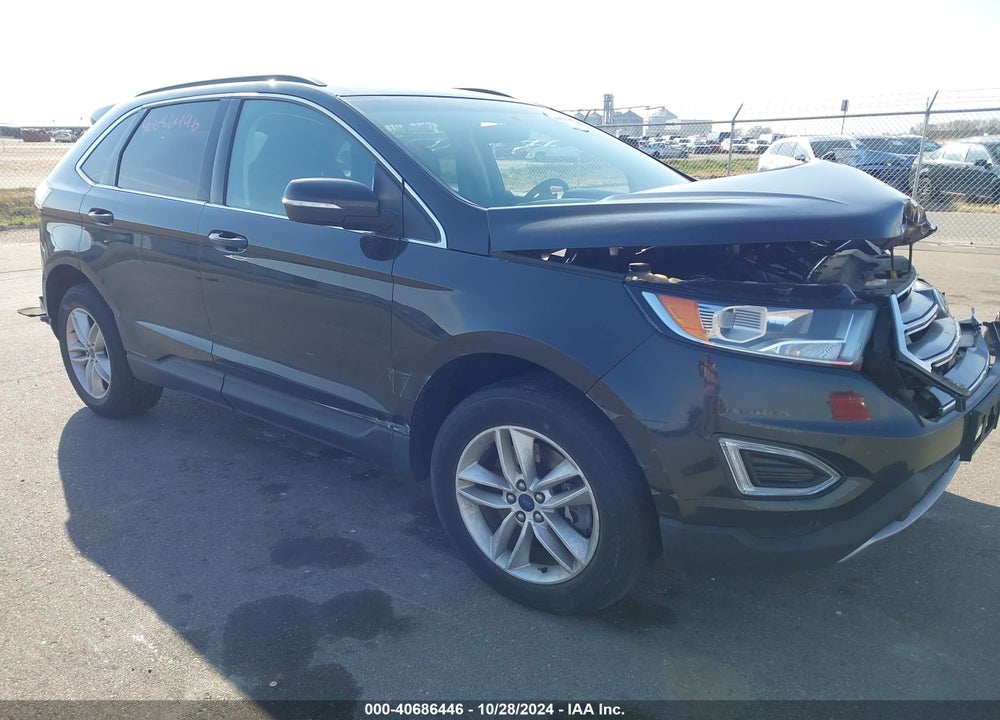 2015 FORD EDGE SEL VIN: 2FMTK4J90FBB32805
