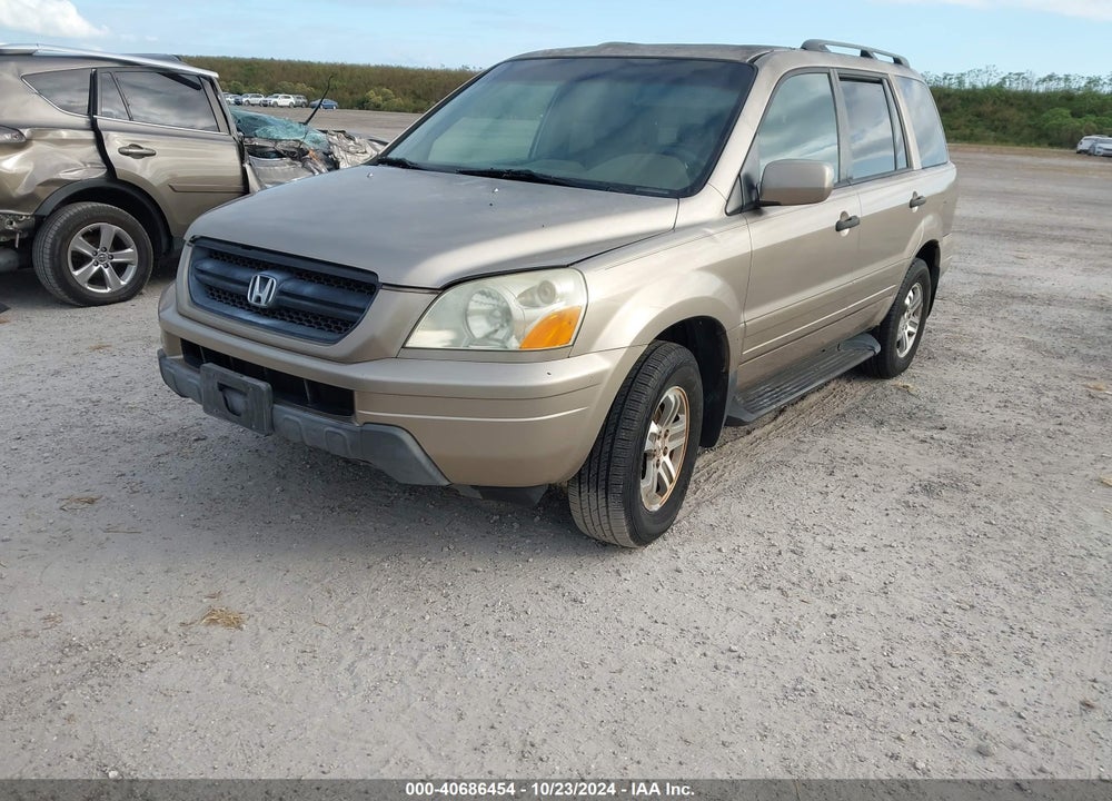 2004 HONDA PILOT EX-L VIN: 2HKYF18584H619915