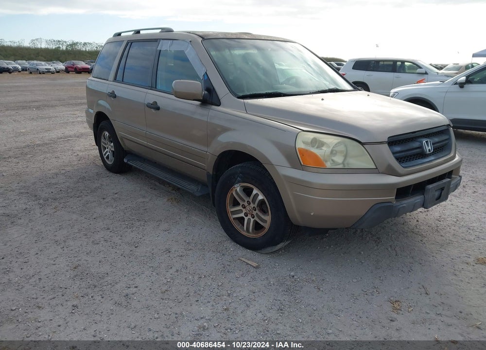 2004 HONDA PILOT EX-L VIN: 2HKYF18584H619915