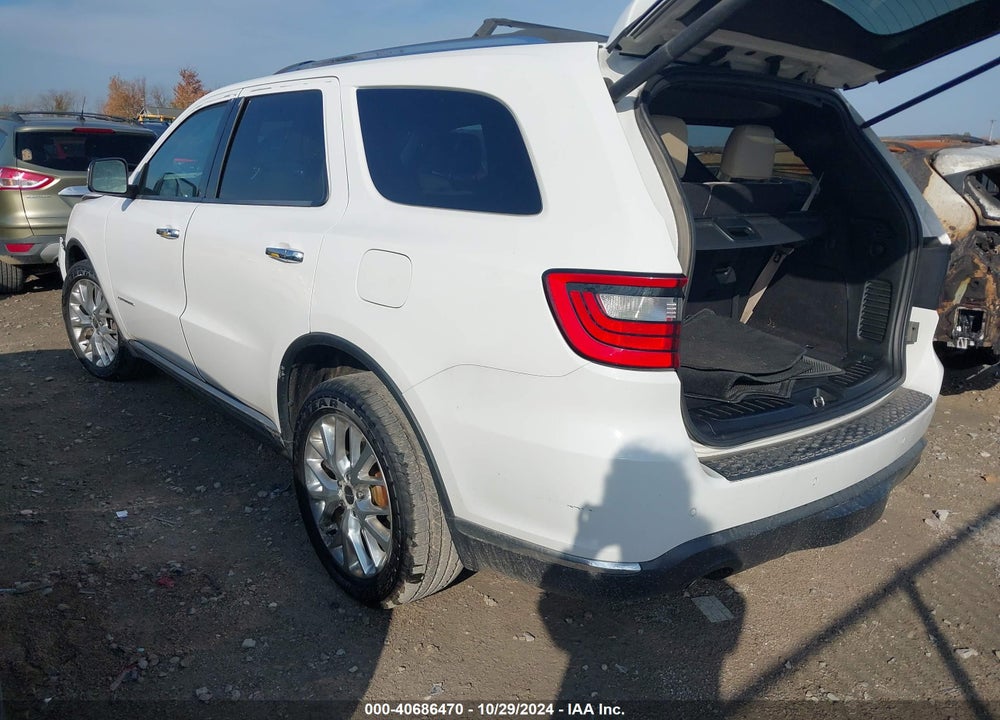 2015 DODGE DURANGO CITADEL VIN: 1C4SDJETXFC908498