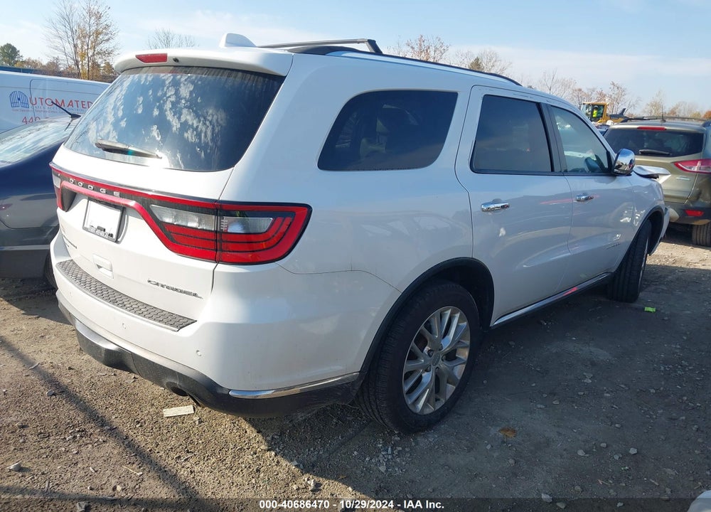 2015 DODGE DURANGO CITADEL VIN: 1C4SDJETXFC908498