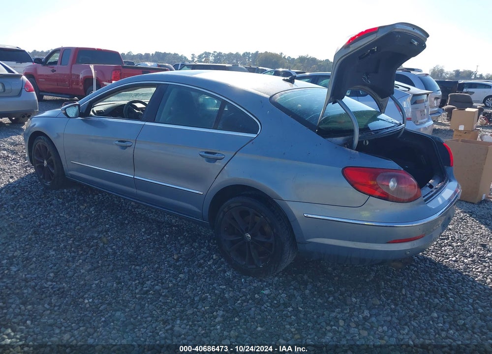 2009 VOLKSWAGEN CC LUXURY VIN: WVWHL73C39E529841