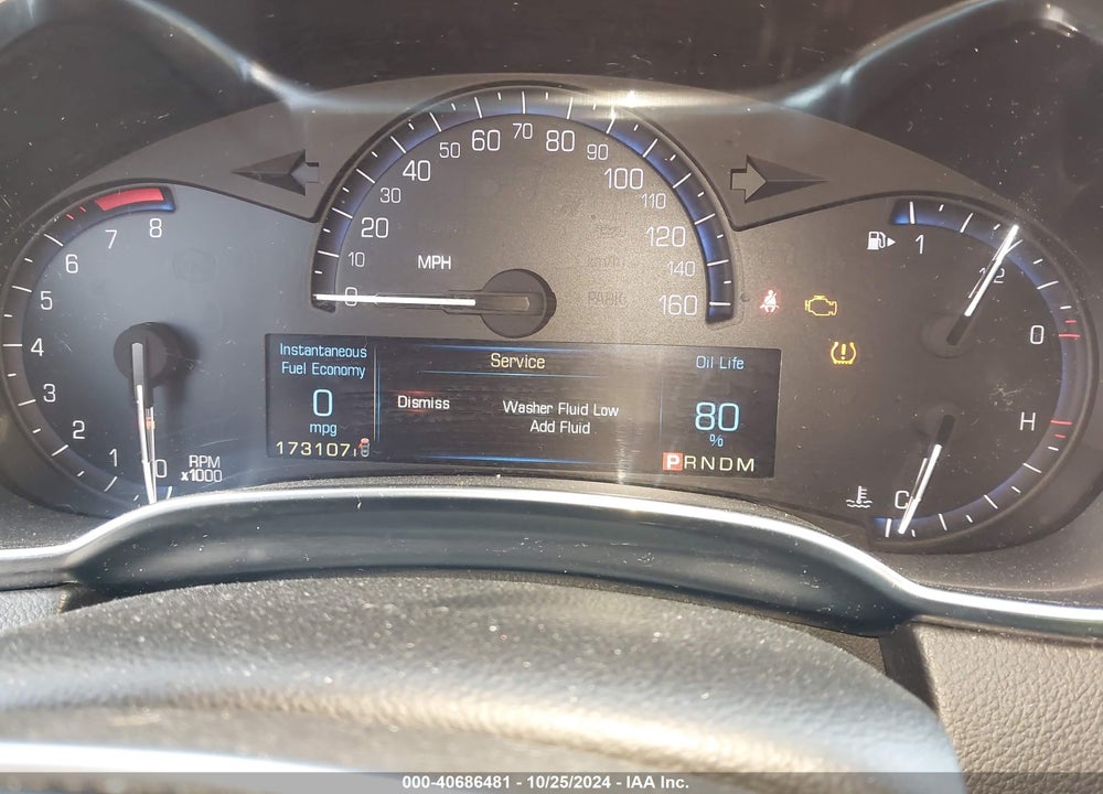 2014 CADILLAC SRX STANDARD VIN: 3GYFNAE32ES582536