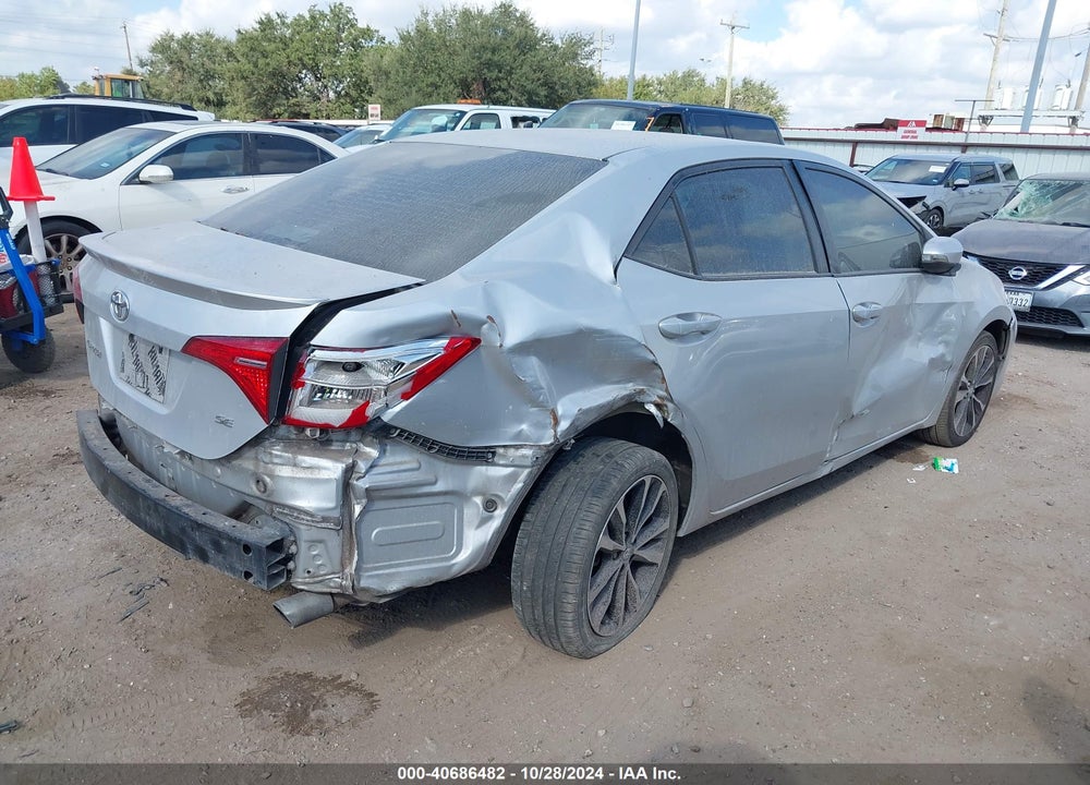 2017 TOYOTA COROLLA SE VIN: 5YFBURHE2HP620884