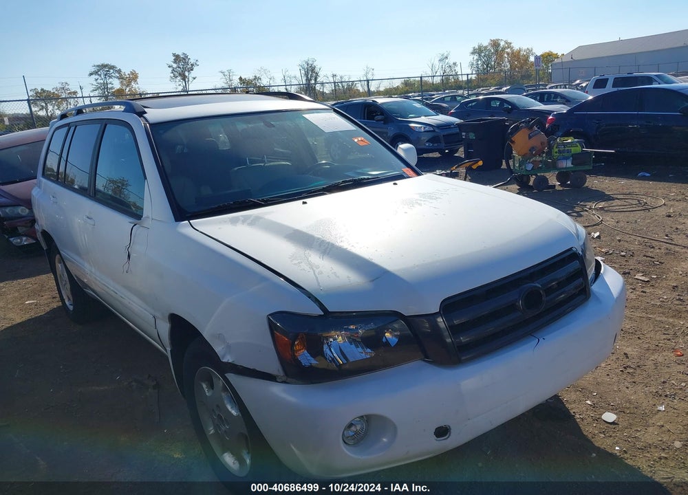2004 TOYOTA HIGHLANDER LIMITED V6 VIN: JTEDP21A840037301