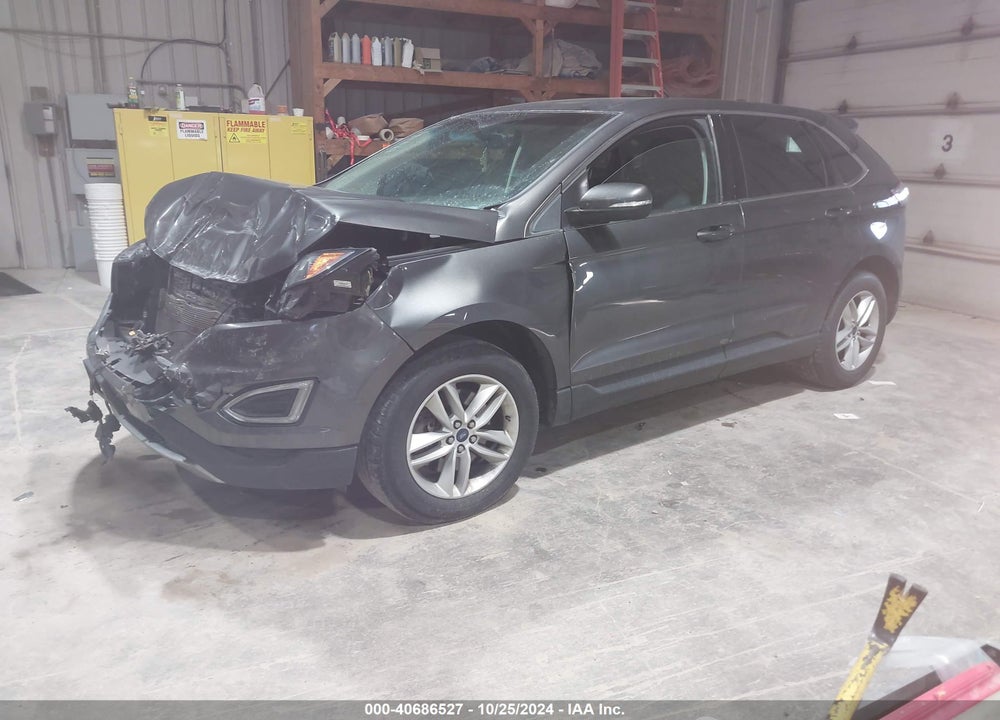 2015 FORD EDGE SEL VIN: 2FMTK4J82FBB14068