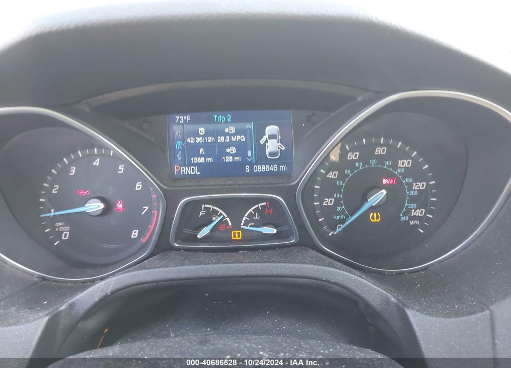 2014 FORD FOCUS SE VIN: 1FADP3F20EL373588