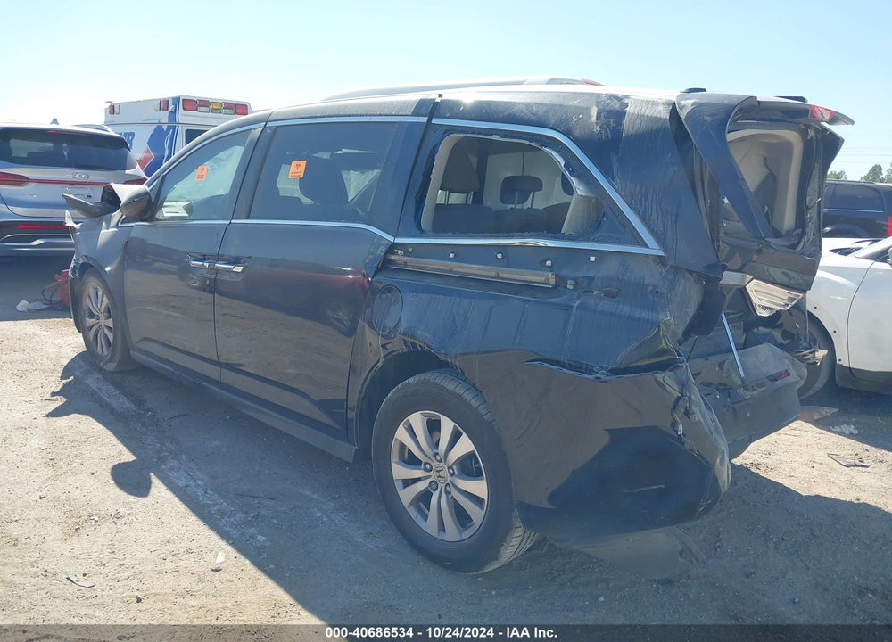 2015 HONDA ODYSSEY EX-L VIN: 5FNRL5H63FB052897