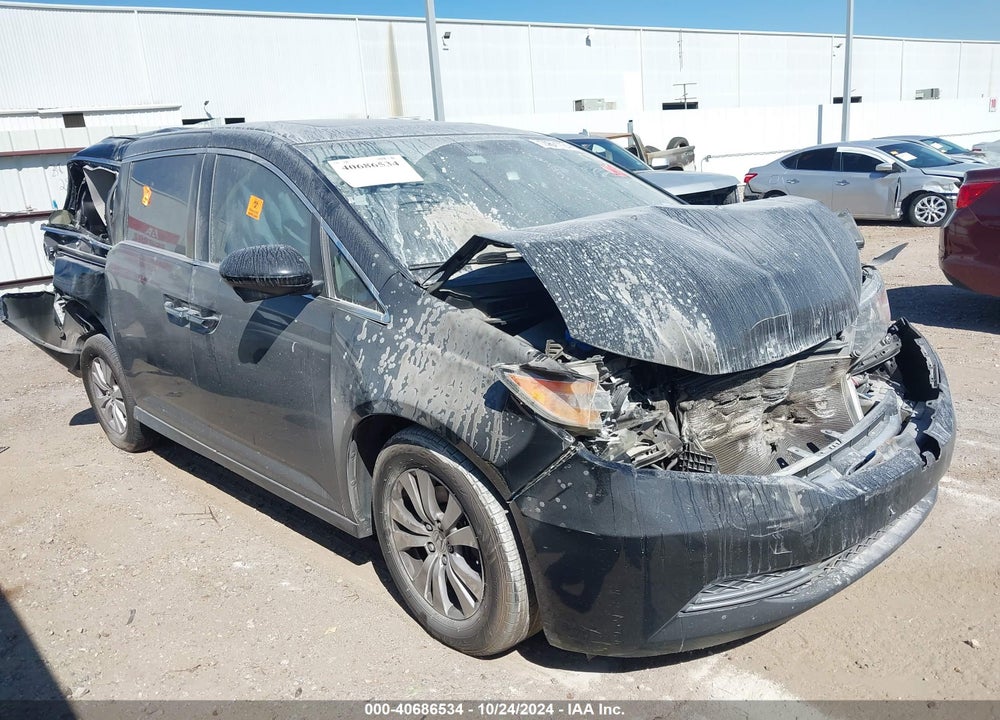 2015 HONDA ODYSSEY EX-L VIN: 5FNRL5H63FB052897